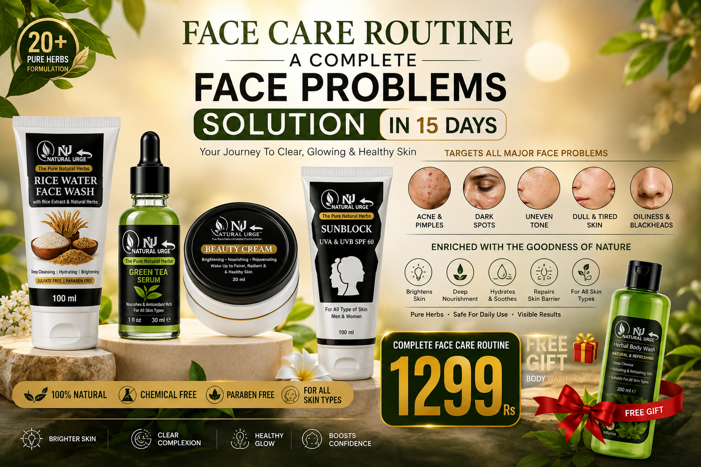 Face Care Routine ( Order Before 27th August )