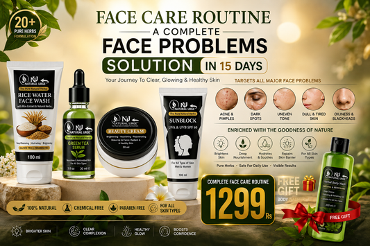 Face Care Routine ( Order Before 27th August )